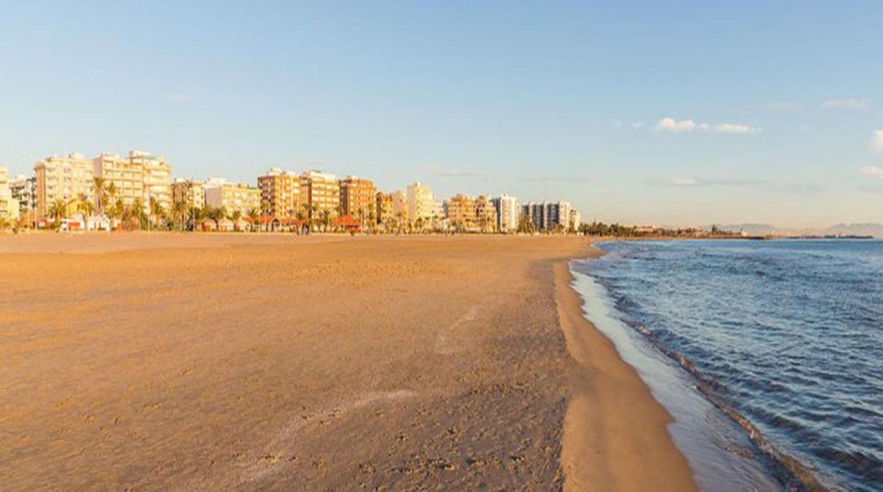 Zen Attitude - Appartamento Completo Con Vista Al Mar, A 1 Paso De La Playa De Puerto Sagunto 외부 사진